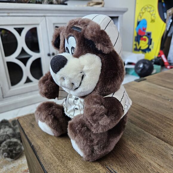 Vintage A&W Root Beer Great Root Bear Teddy Bear Mascot Plush Toy 2003 - Picture 2 of 13